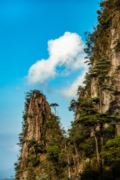 中国湖南省郴州市宜章县莽山五指峰景区