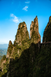 中国湖南省郴州市宜章县莽山五指峰景区