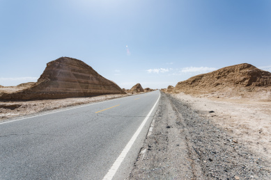 青海海西沙漠公路