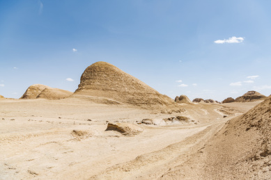 海海西大柴旦原始风蚀地貌