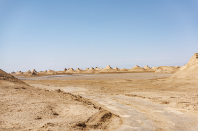 青海海西大柴旦原始风蚀地貌