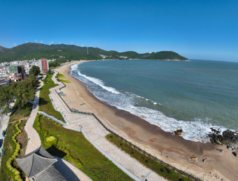广东省汕头市南澳县宋井风景区航拍