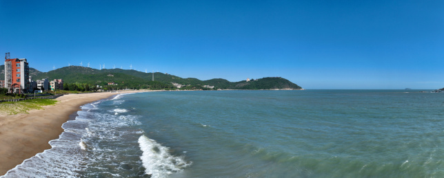 广东省汕头市南澳县宋井风景区航拍