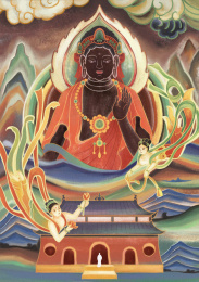 敦煌壁画唐卡