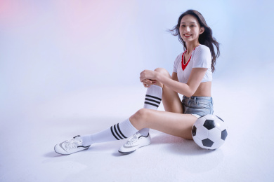 快乐的足球宝贝