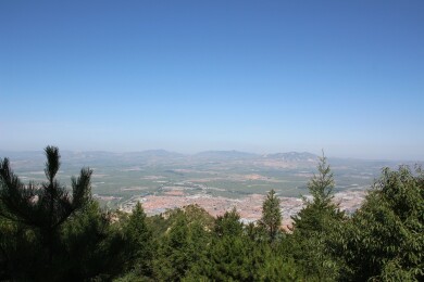 北岳恒山的风景照片