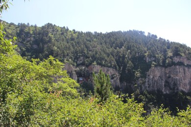 北岳恒山的风景照片