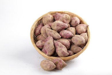 白底上的小香薯