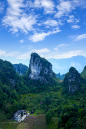 湖北恩施大峡谷地貌