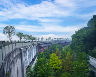 重庆市忠县石宝寨景区围护堤岸