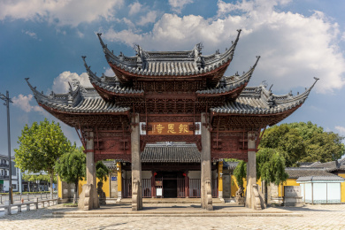 苏州报恩寺塔北寺塔中式建筑