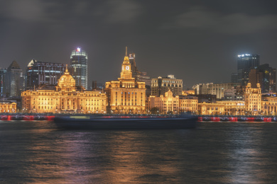 上海万国建筑博览群夜景