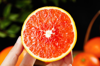 深底上的中华血橙