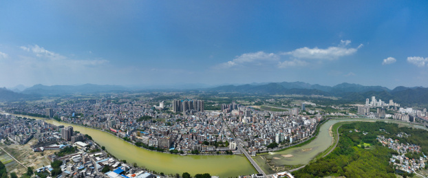 惠州市龙门县龙门分塔山省级森林公园航拍