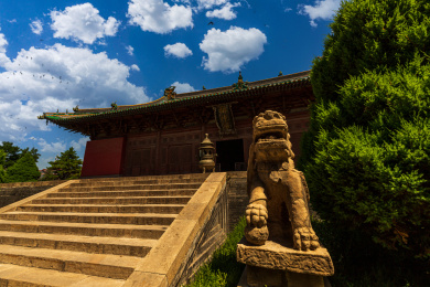 中国山西朔州崇福寺