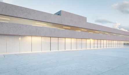 摩登极简风建筑物外观