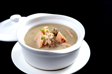 粉野藕炖龙骨 中餐餐饮菜品 湖北菜