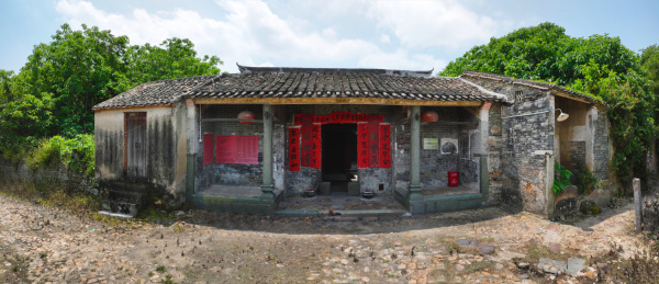 惠州市惠城仲恺高新区陈江东楼村古村航拍