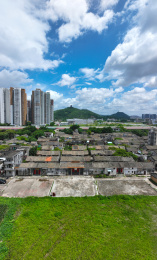 惠州市惠阳区淡水农会小组旧址戴氏宗祠航拍