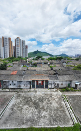 惠州市惠阳区淡水农会小组旧址戴氏宗祠航拍
