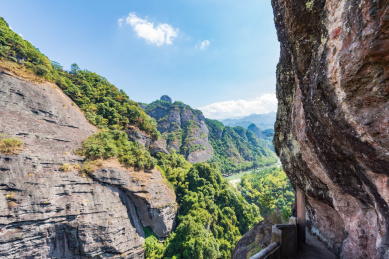 广西桂林资源天门山资江河流风光