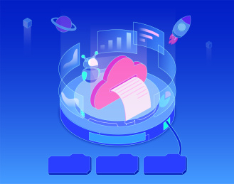 科技立体企业商务元素