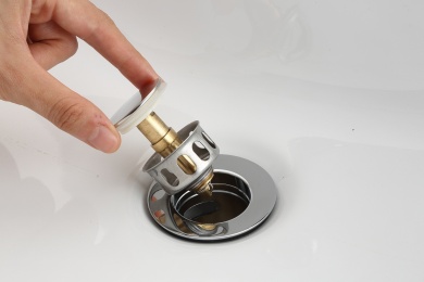 洗脸盆下水器弹跳芯