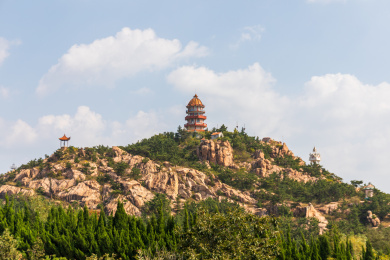 山东青岛鹤山遇真宫风景区