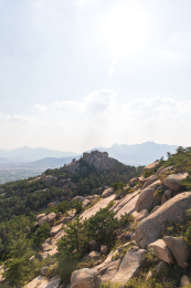 山东青岛鹤山风景区 