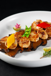 青柠牛肝菌煎澳带