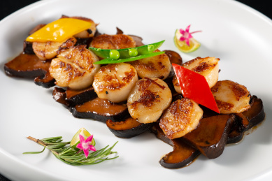 青柠牛肝菌煎澳带