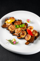 青柠牛肝菌煎澳带