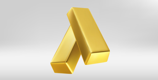 2根金条3D立体