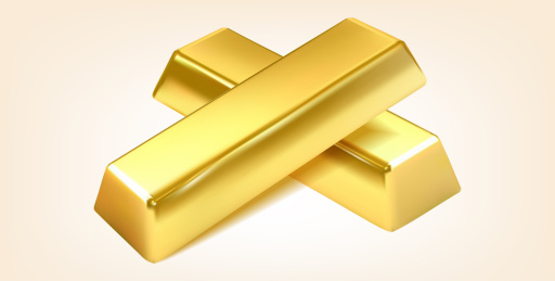 黄金金条国际货币保值增值金融适量元素