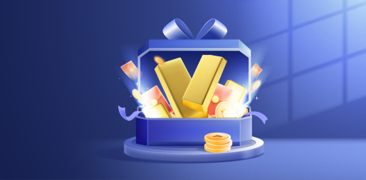 黄金礼盒开启珍贵礼品