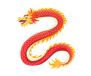 国风龙素材