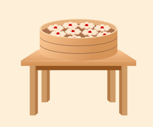 枣花馒头