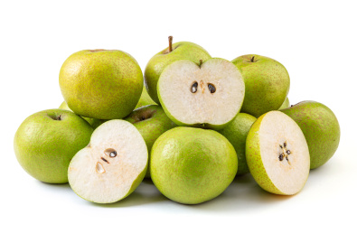 天津蓟县酸梨大果白底图