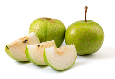 天津蓟县酸梨大果白底图