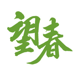 手书手写汉字书法字体望春