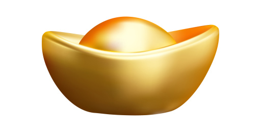 金元宝新年新春矢量春节插画