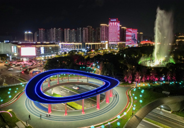 宁波北仑城市夜景