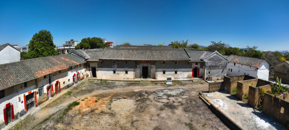 广东省惠州市惠城区横沥镇墨园村航拍