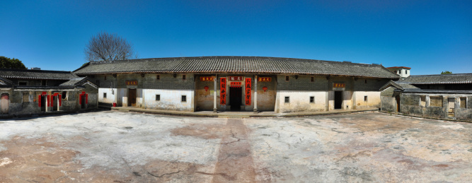 广东省惠州市惠城区横沥镇墨园村航拍