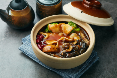 鸭掌鲍鱼鲍汁捞饭