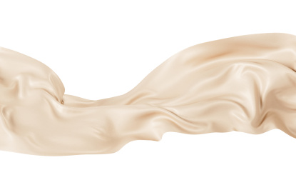 流动的布料曲线3D渲染