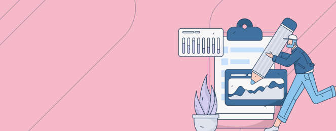 邀请好友进行问卷调查扁平矢量概念运营手绘