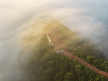 宁波四明山，云海日出，山间景色