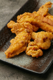 现炸小酥肉