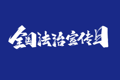 全国法制宣传日手写字体